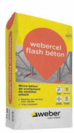 WEBERCEL FLASH BETON 25KG GRIS
